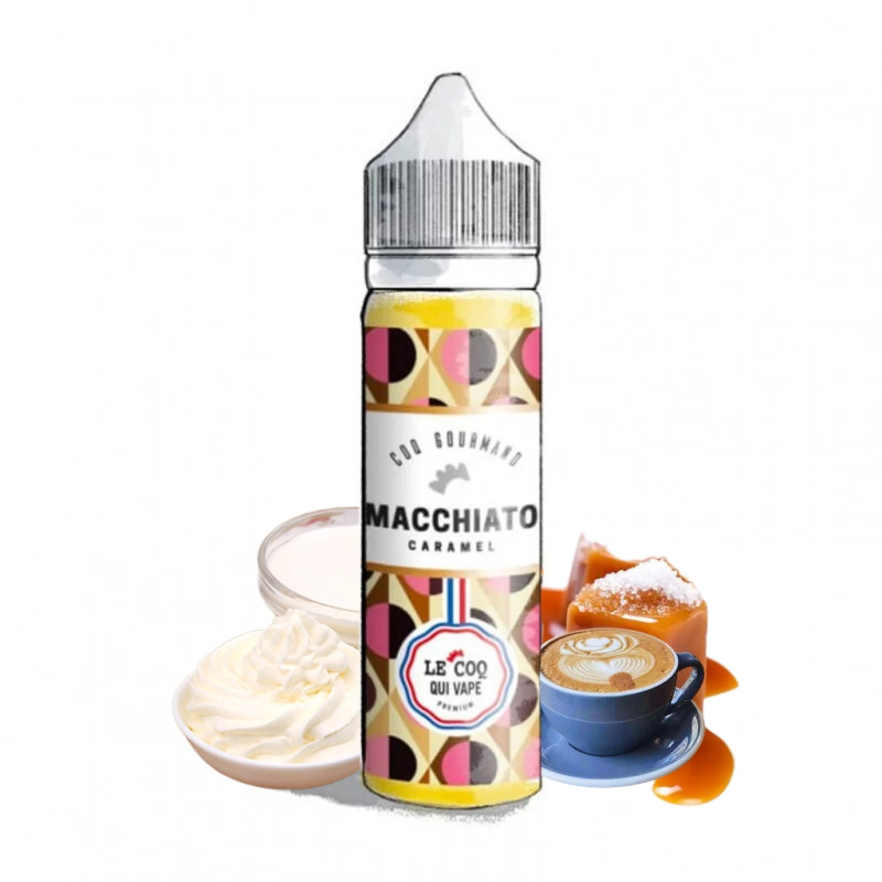 Macchiato Caramel 50ml - Le Coq Gourmand