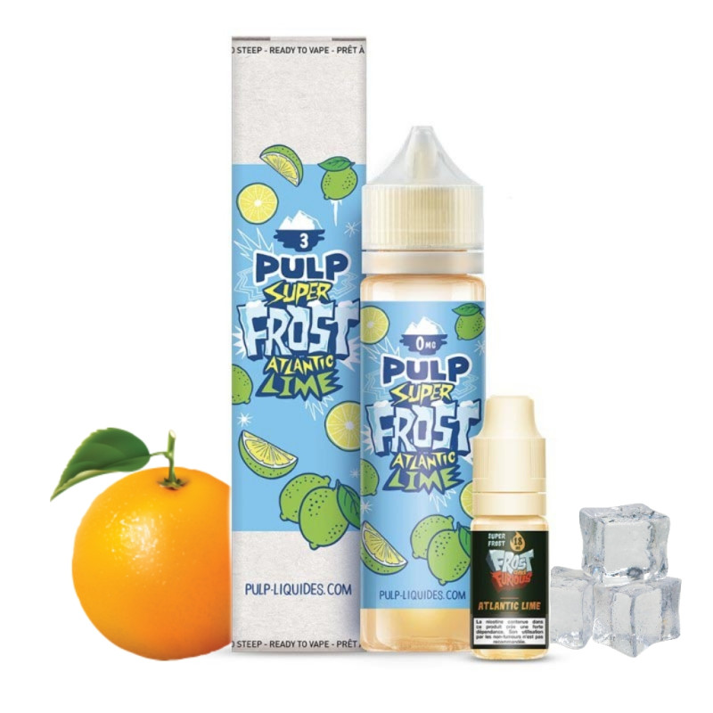 Pack 60 ml Atlantic Lime Super Frost - Pulp