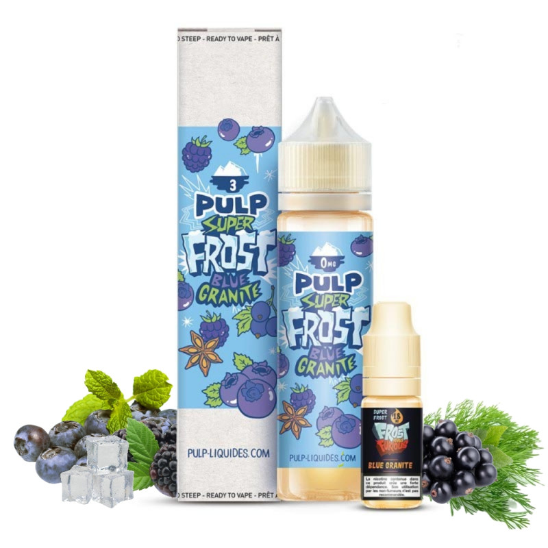 Pack 60ml - Blue Granite Super Frost - Pulp