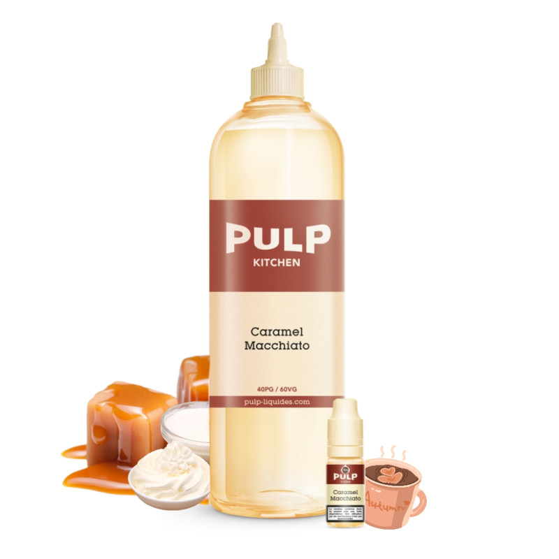 Pack Caramel Macchiato 1L + 30 Boosters - Pulp Kitchen