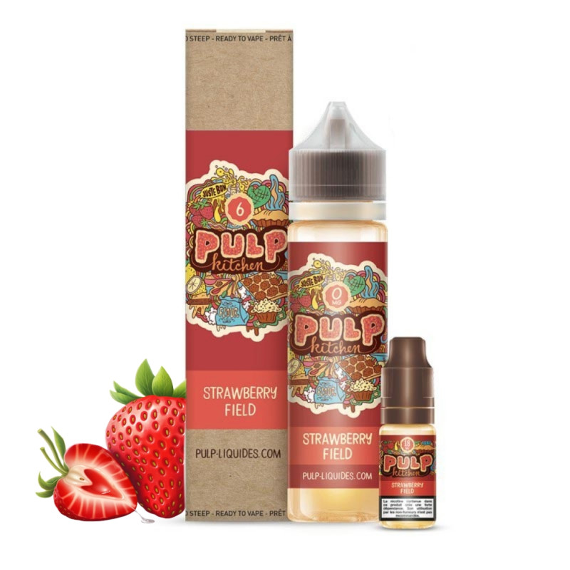 Pack 60 ml Strawberry Field - Pulp