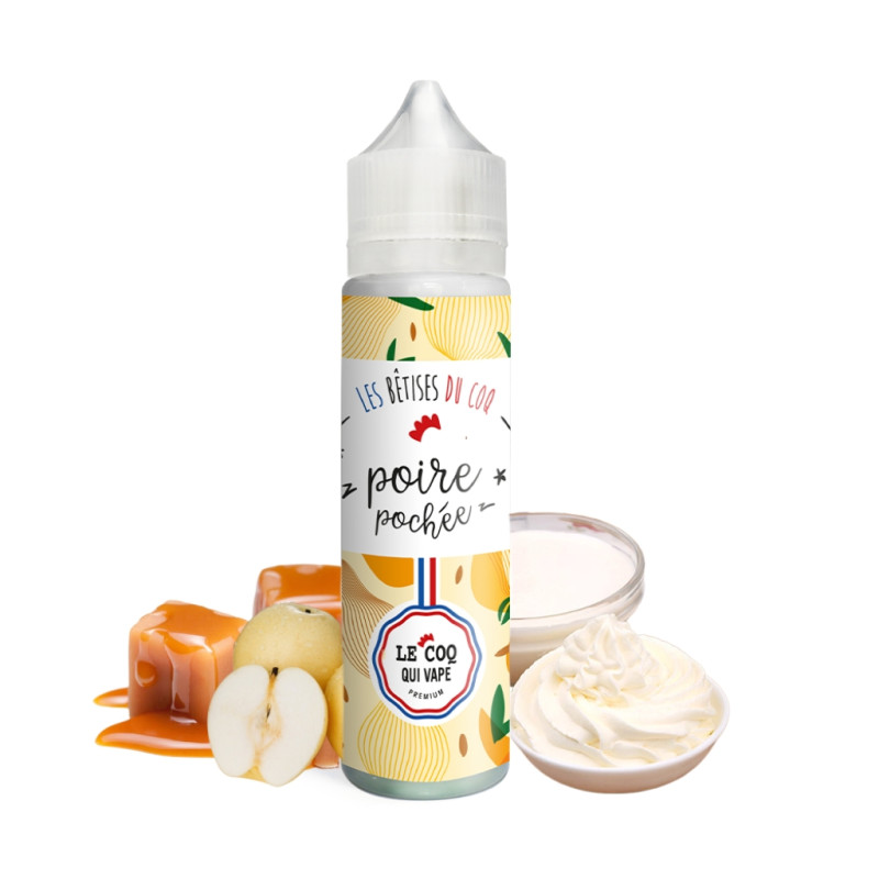 Poire Pochée 50ml - Les Bêtises du Coq