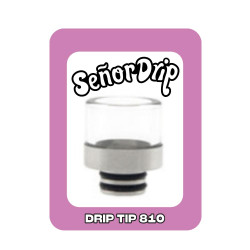 Drip Tip 810 Glass - Senor Drip Tip