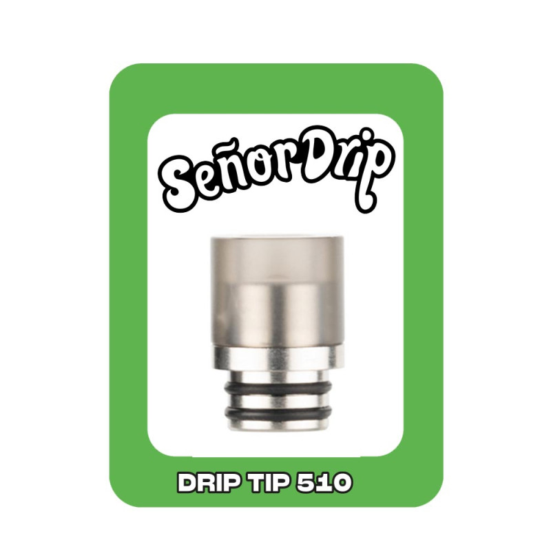 Drip Tip 510 Frosted - Señor Drip Tip