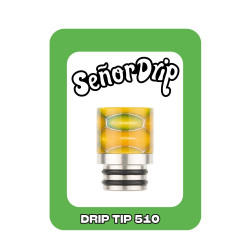 Drip Tip 510 Snake SS - Senor Drip Tip