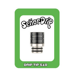 Drip Tip 510 Snake SS - Senor Drip Tip