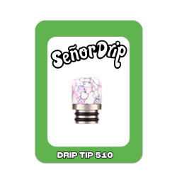 Drip Tip 510 Marble - Señor Drip Tip