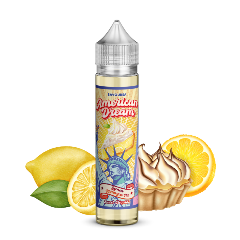 Lemon Meringue Pie 50ml - American Dream by Savourea