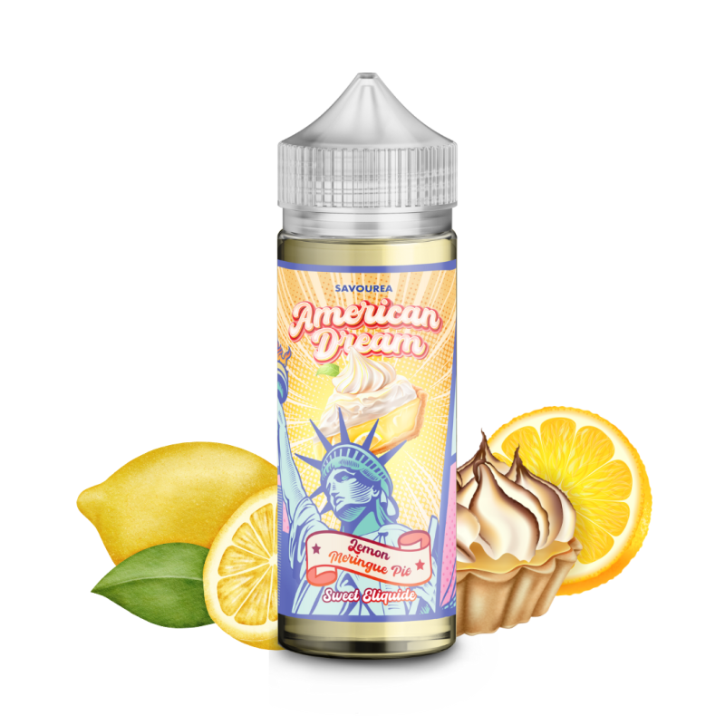 Lemon Meringue Pie 100ml - American Dream by Savourea