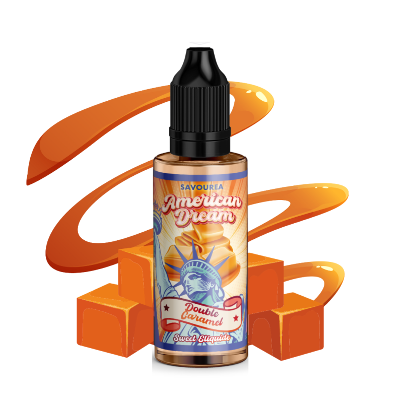 Concentré Double Caramel 30ml - American Dream by Savourea