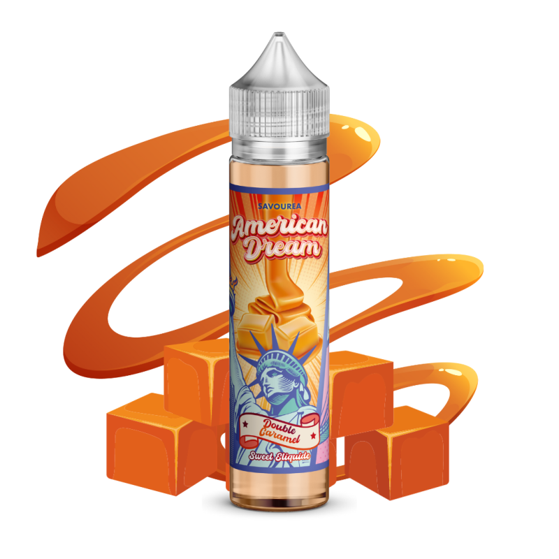 Double Caramel 50ml - American Dream by Savourea