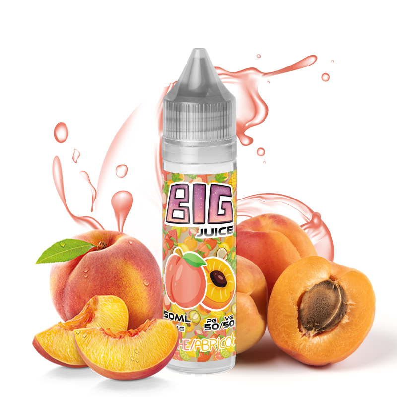 Pêche abricot 50 ml - Big juice