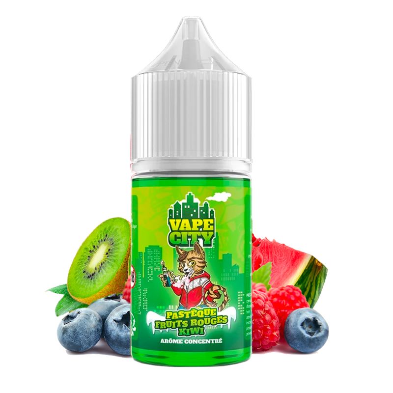 Concentré Pastèque Fruits Rouges Kiwi 30ml - Vape City