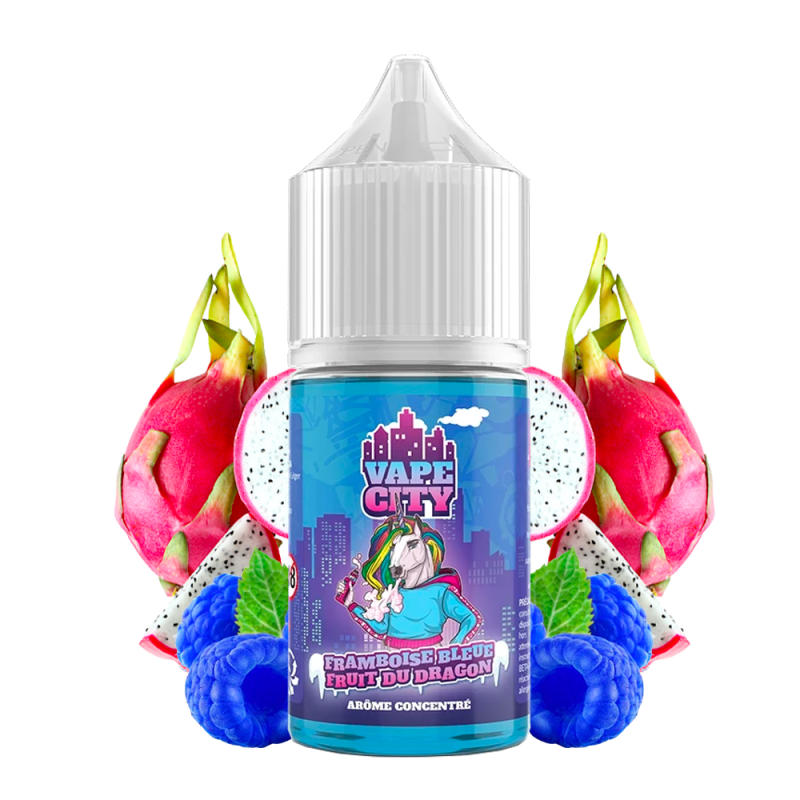 Concentré Framboise Bleue Fruit du Dragon 30ml - Vape City