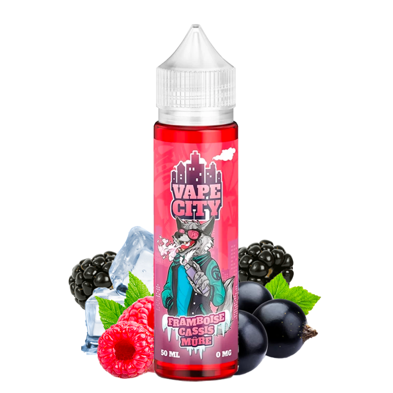 Framboise Cassis Mûre 50ml - Vape City