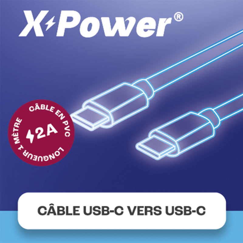 Câble USB-C vers USB-C - X Power