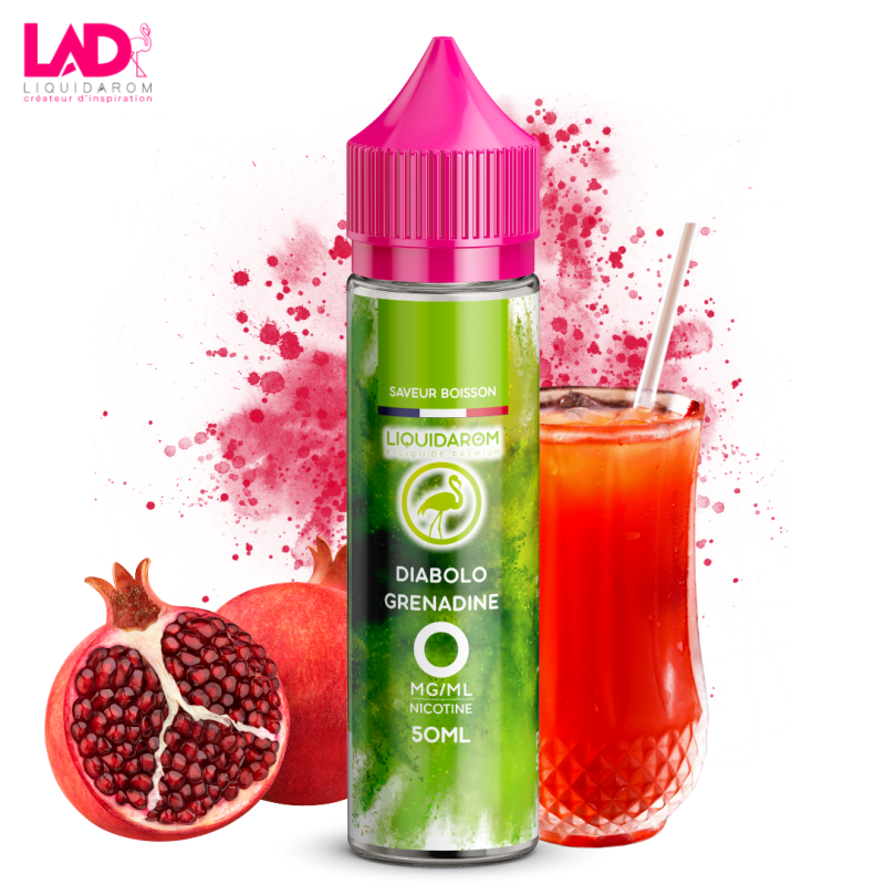 Diabolo Grenadine 50ml - Liquidarom