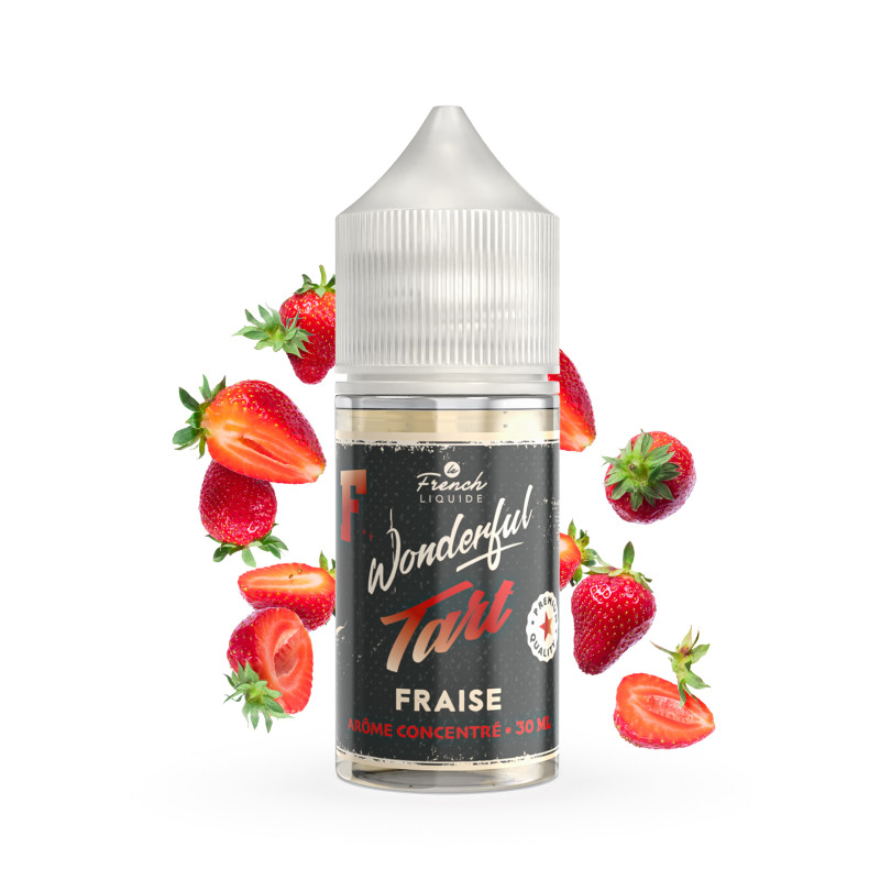 Concentré Fraise 30ml - Wonderful Tart by Le French Liquide