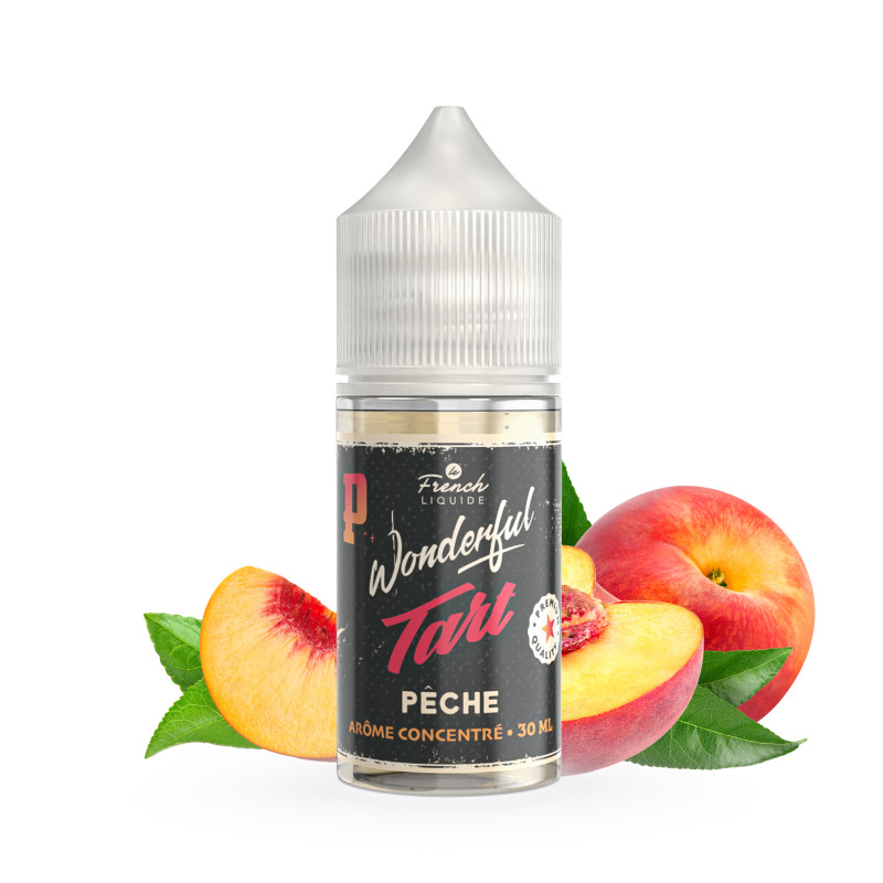 Concentré Pêche 30ml - Wonderful Tart by Le French Liquide