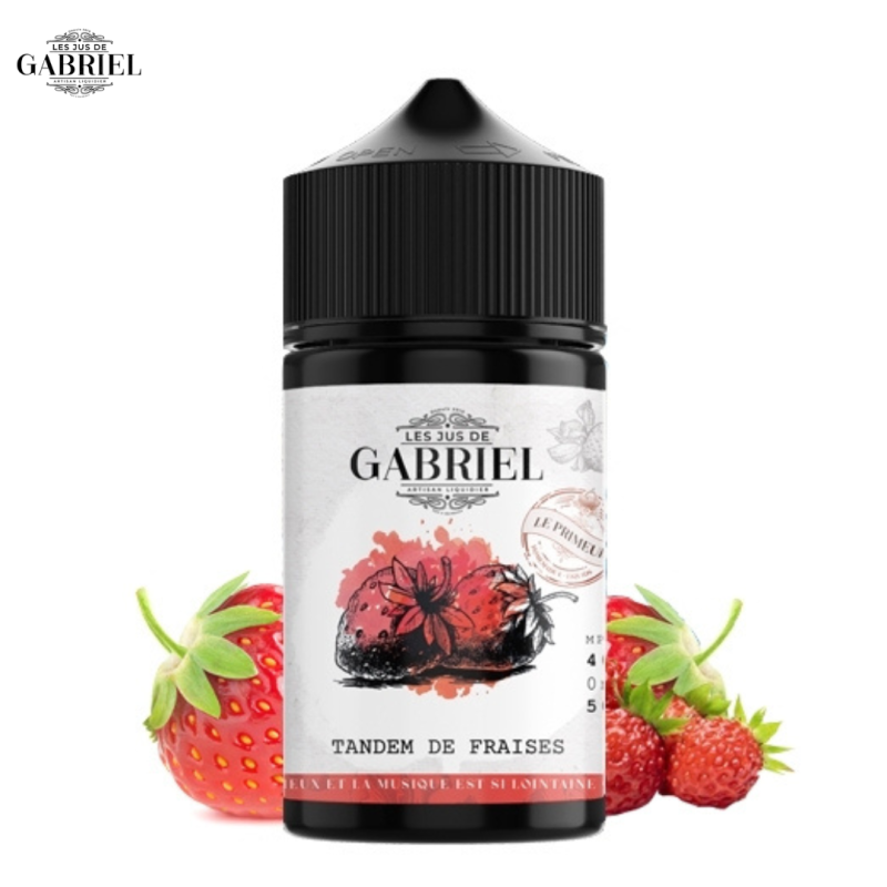 Tandem de Fraises 50ml - Jus Gabriel