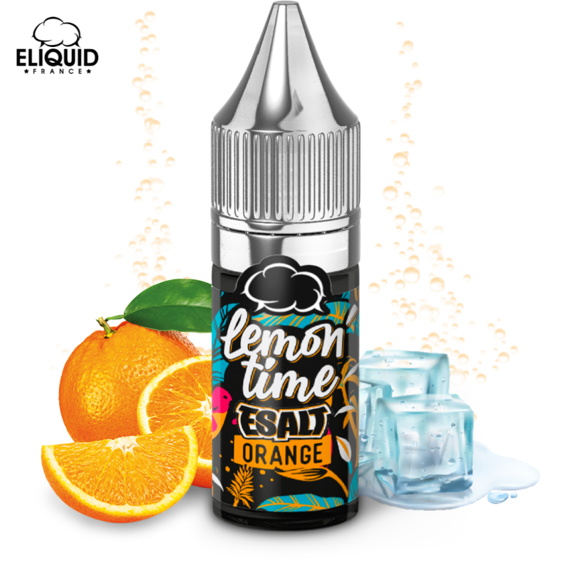 Orange ESALT 10ml - Lemon Time by Eliquid France