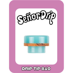 Drip Tip 810 Wood - Señor Drip Tip