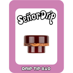 Drip Tip 810 Wood - Señor Drip Tip