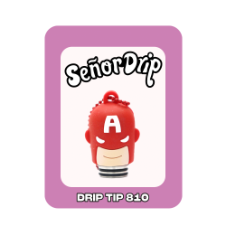 Drip Tip 810 Heroes - Señor Drip Tip