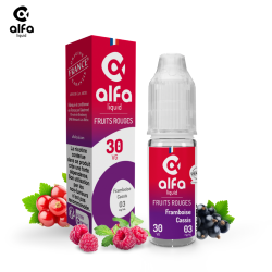 Alfaliquid Fruitées - Framboise Cassis 10ml