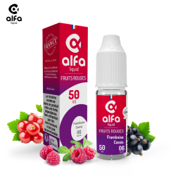 Alfaliquid Fruités - Framboise Cassis 10ml