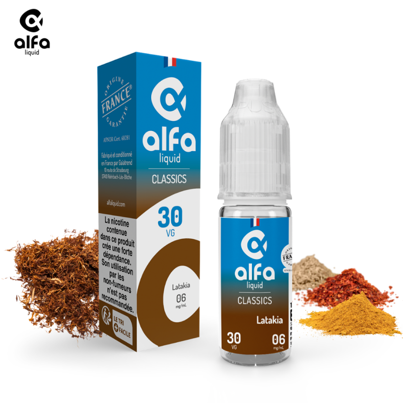 Alfaliquid Classique - Latakia 10ml