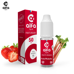 Alfaliquid Fruités - Fraise Rhubarbe 10ml