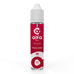 Fraise Mure 50ml - Alfaliquid Fruitées