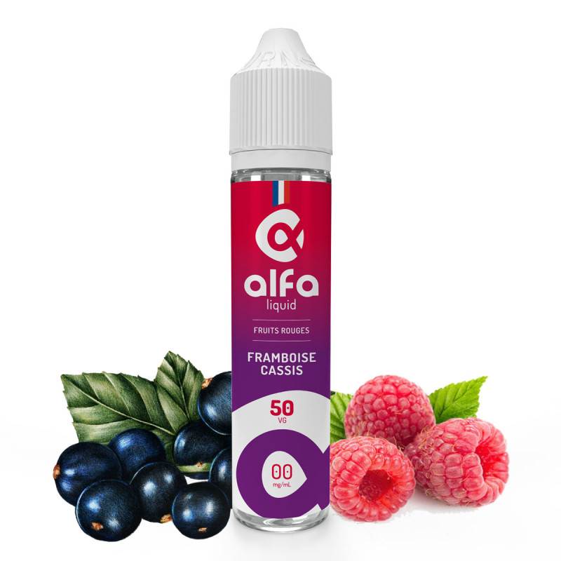 Framboise Cassis 50ml - Alfaliquid Fruitées