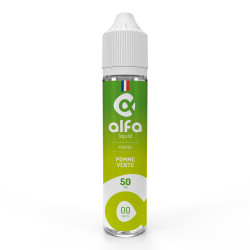 Pomme Verte 50ml - Alfaliquid Fruitées