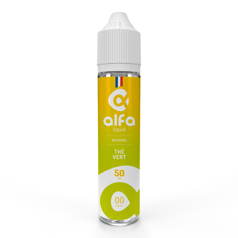 Thé Vert 50ml - Alfaliquid Boissons