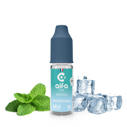 Menthe Fraîche Salt 10ml - Alfaliquid Fraicheur