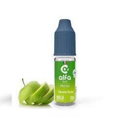 Pomme Verte Salt 10ml - Alfaliquid Fruitées