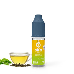 Thé Vert Salt 10ml - Alfaliquid Boissons