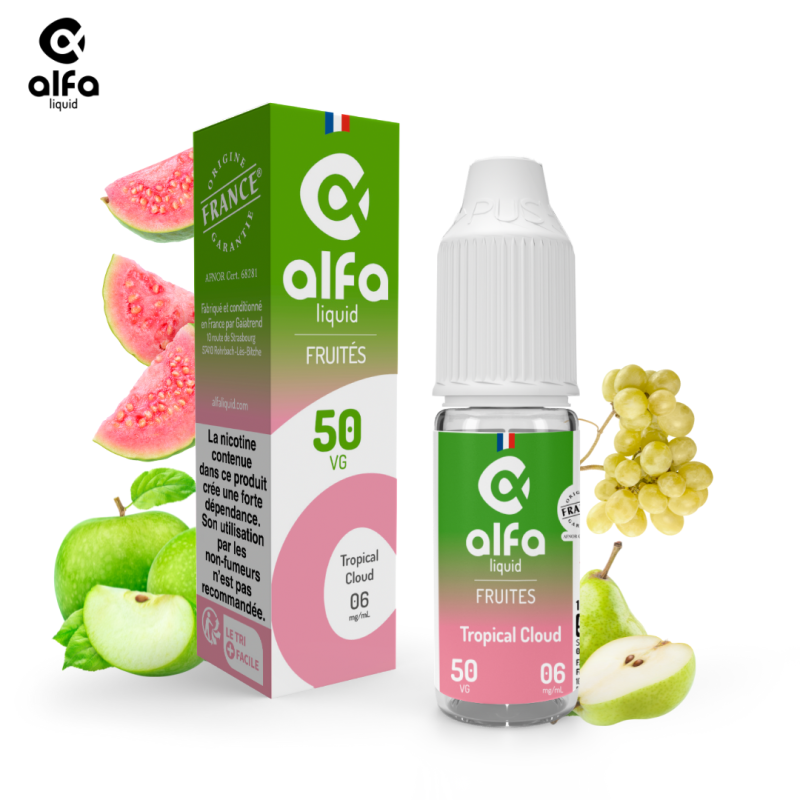 Alfaliquid Cocktail - Tropical Cloud 10ml