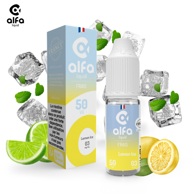 Alfaliquid Frais - Lemon Ice 10ml