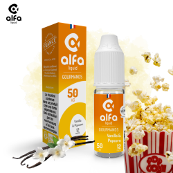 Alfaliquid Gourmands - Vanilla & Popcorn 10ml