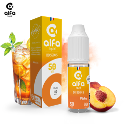 Alfaliquid Boissons - Pêche 10ml