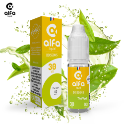 Alfaliquid Boissons - Thé Vert 10ml