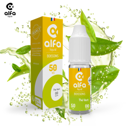 Alfaliquid Boissons - Thé Vert 10ml