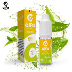 Alfaliquid Gourmandes - Thé Vert 10ml