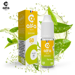 Alfaliquid Boissons - Thé Vert 10ml