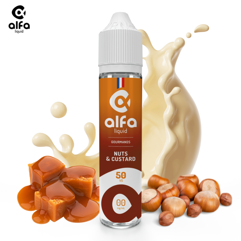 Nuts & Custard 50ml - Alfaliquid Gourmands