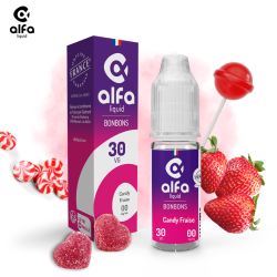 Alfaliquid Bonbons - Candy Fraise 10ml