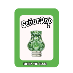 Drip Tip 510 Jade - Señor Drip Tip